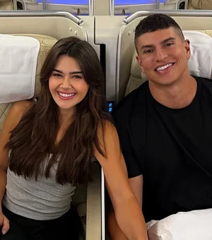 Franciny Ehlke é parada pela polícia de Dubai após dar selinho no marido