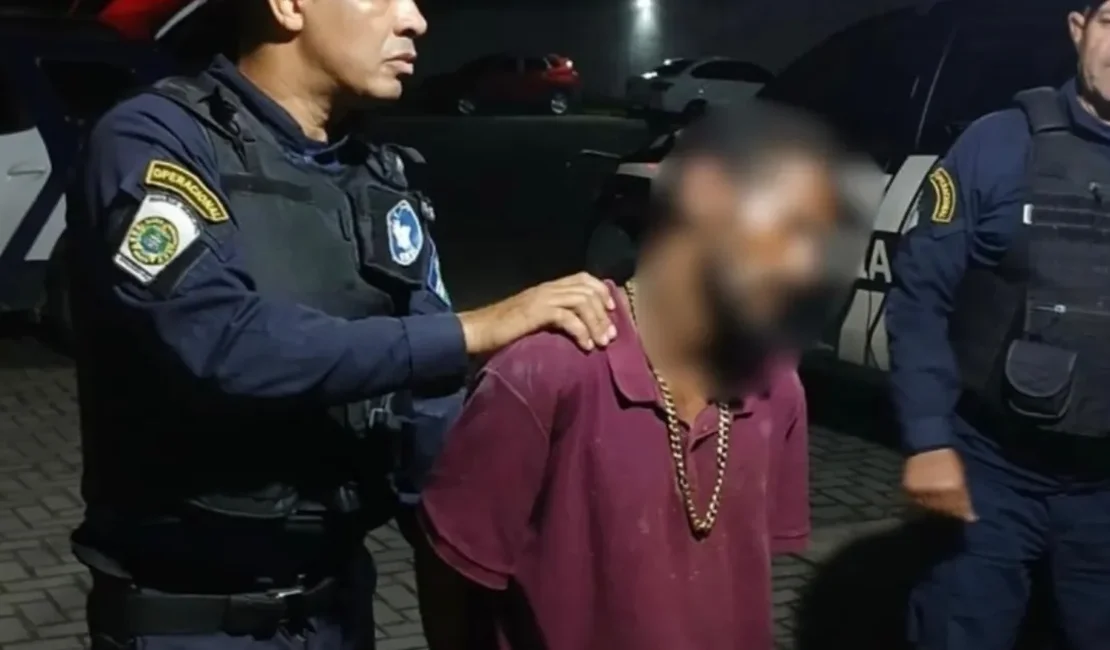 Homem é preso suspeito de furtar fios de estabelecimento no Farol