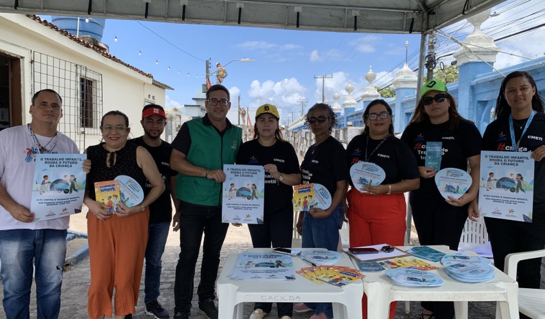 Prefeitura realiza ação combate trabalho infantil em cemitérios de Maceió