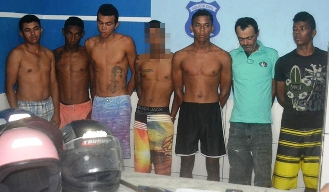 Operação integrada prende sete pessoas em Delmiro