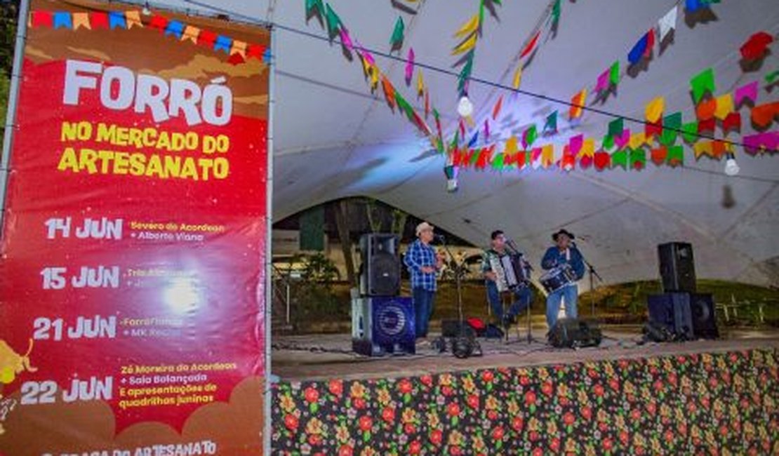 1º dia do Forró do Centenário agita Mercado do Artesanato de Arapiraca