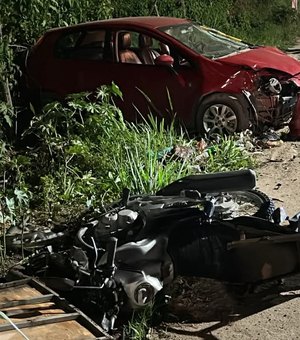 Colisão deixa motociclista morto em Marechal Deodoro