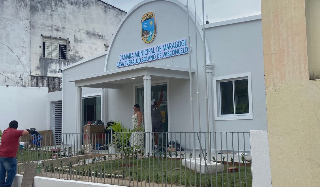Vereadores inauguram nova sede do Poder Legislativo de Maragogi nesta quinta (2)