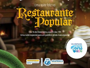 Com jantar especial, Luciano celebra o Natal junto às famílias da Vila Contente