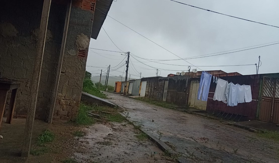 Inmet emite novo alerta de chuvas para cidades da Região Norte de Alagoas