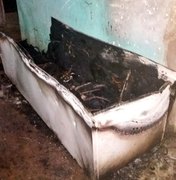Idoso ateia fogo na própria residência em São Miguel dos Campos