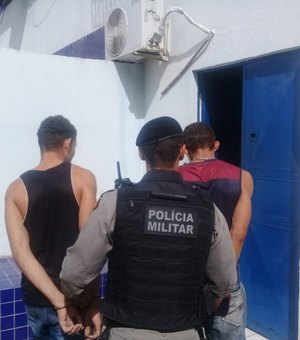 Dois são presos por furto em mercado atacadista do Tabuleiro dos Martins