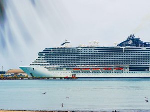 Maceió recebe terceiro navio da temporada