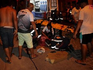 Homem fica ferido após cair de moto em São Miguel dos Campos 