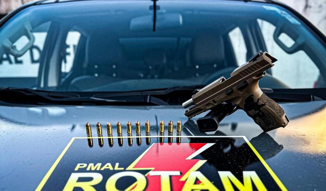 Polícia Militar apreende nove armas de fogo nas últimas 48 horas em Maceió