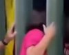 Michelle Bolsonaro discute com cidadãos em seção eleitoral de Brasília