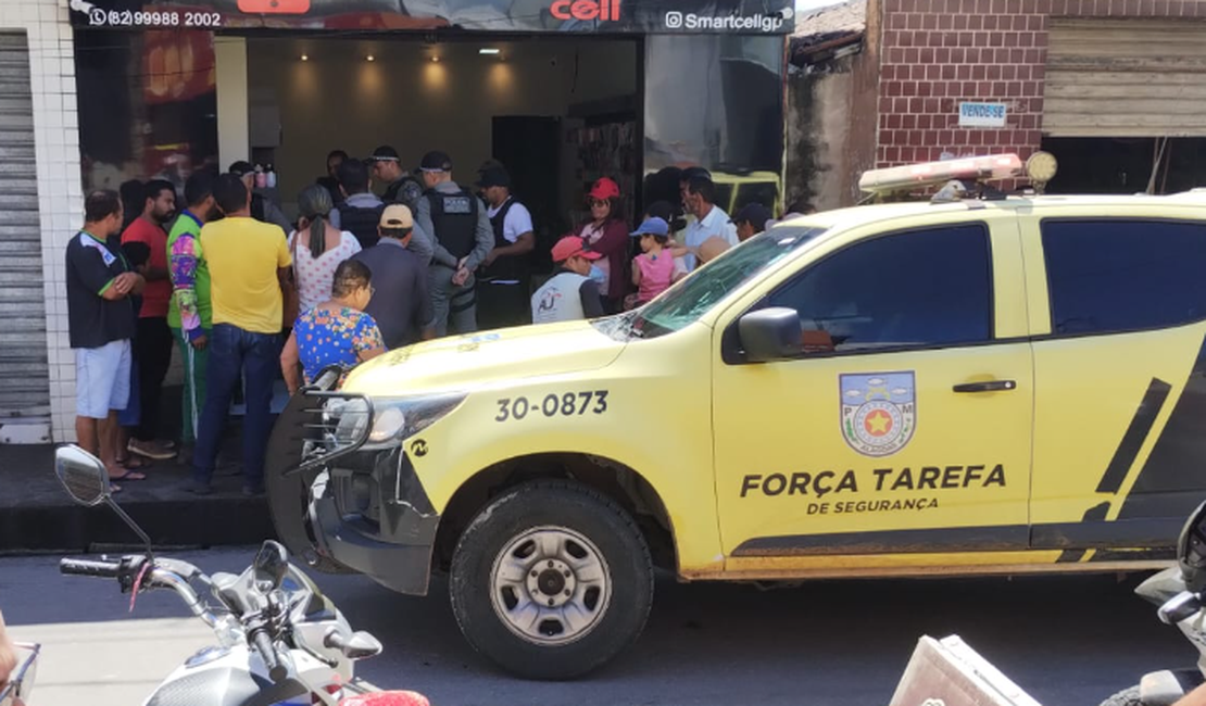 Homem é preso após roubar loja de celulares em Girau do Ponciano