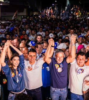 JHC agradece apoio de Arthur Lira durante grande caminhada em Girau do Ponciano