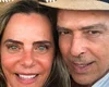 Em foto rara, Bruna Lombardi se declara ao marido, Carlos Alberto Riccelli