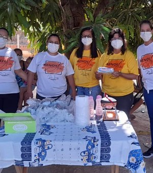 Vereadora realiza atividade de promoção à saude bucal em comunidade rural de Arapiraca