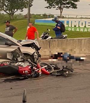 Motociclista morre em grave acidente na AL-220, em Limoeiro de Anadia