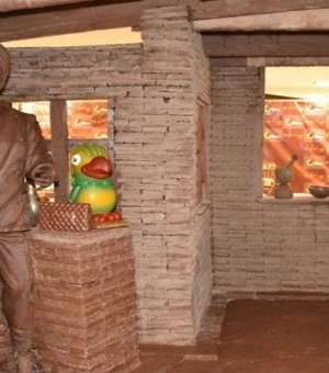 Brasileiros constroem a maior casa feita de chocolate do mundo