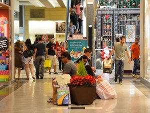 Vendas de Natal caíram 1% neste ano