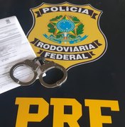 Foragido da Justiça é preso pela PRF na BR-316, em Maceió