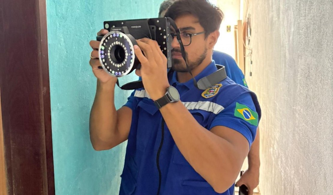 Polícia Científica estreia tecnologia ForensScope em perícia de duplo homicídio
