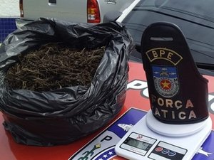 Polícia apreende 5 quilos de maconha no Jacintinho