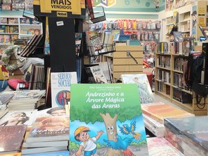 Livro infantil que conta a história de Arapiraca está a venda em livraria e bancas de revistas
