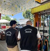 Procon Maceió fiscaliza postos de combustíveis após aumento da gasolina