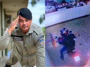 Imagens mostram chegada de Policial Militar que matou enfermeiro em motel de Arapiraca