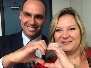 Eduardo Bolsonaro sobre Joice: 'Todo mundo sabe que ela é problema'