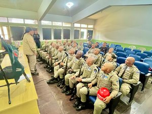 Módulo do 5º Curso Operacional de Rotam (COR) é realizado no 3º Batalhão em Arapiraca