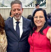 Edilza Alves prestigia homenagem da ALE a Arthur Lira, importante aliado de Lagoa da Canoa