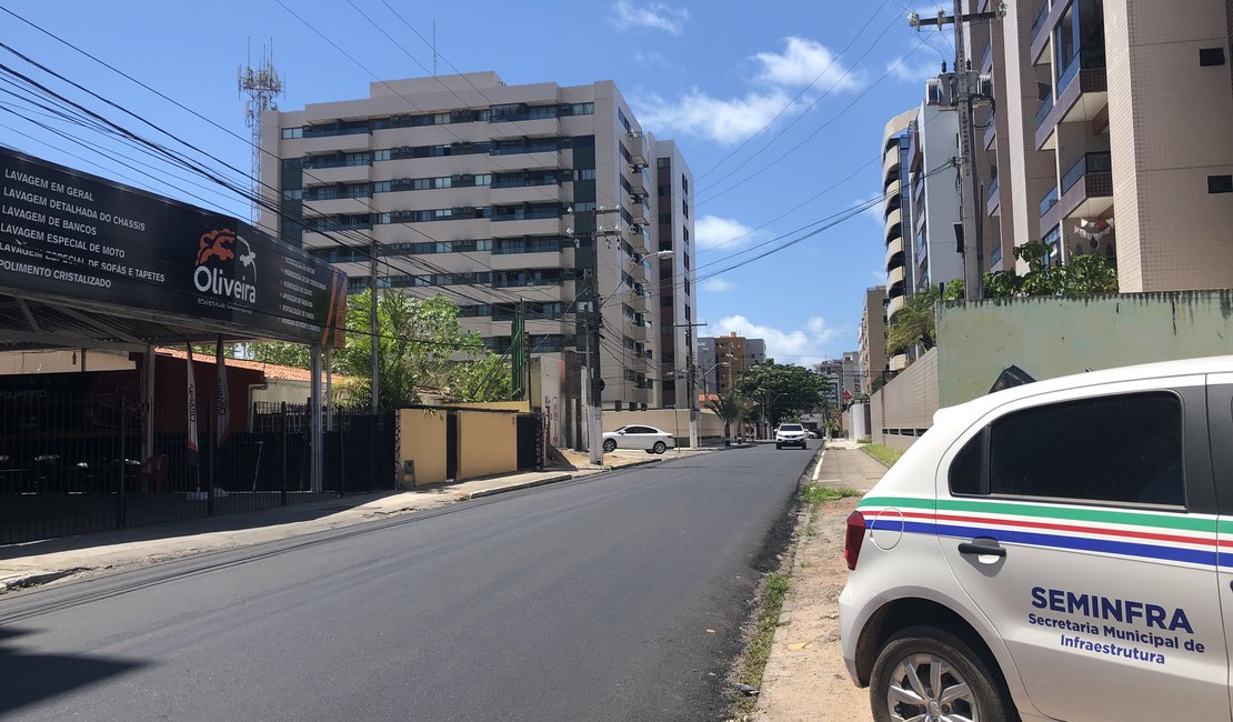 Prefeitura faz recapeamento em ruas de Cruz das Almas