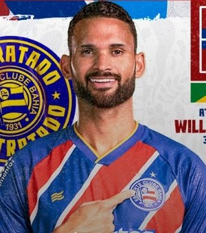 Jogador alagoano de Porto Calvo, Willian José é o mais novo contratado do Bahia