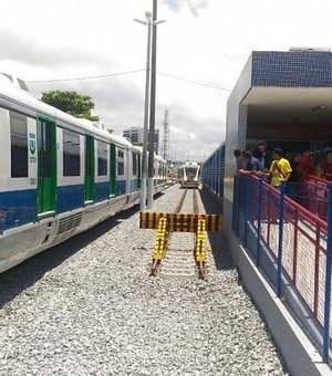 Após chuvas e deslizamentos, viagens de trens são canceladas em Maceió