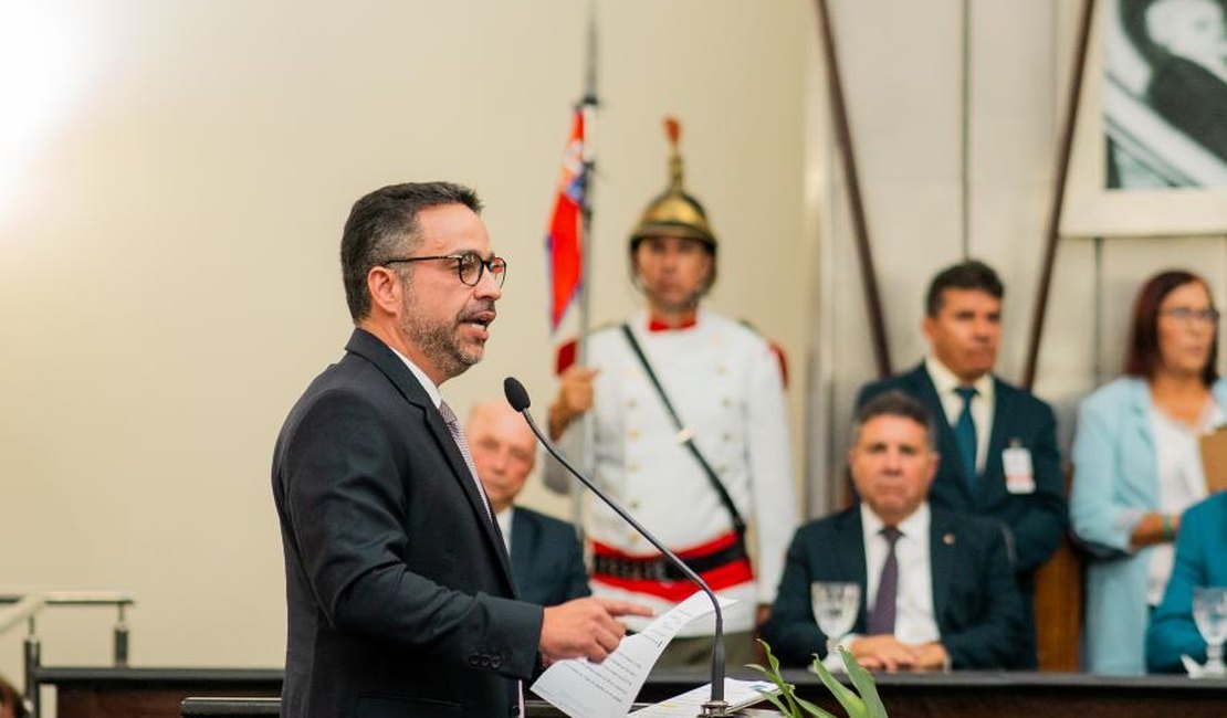 Paulo Dantas critica JHC durante abertura dos trabalhos na Assembleia Legislativa