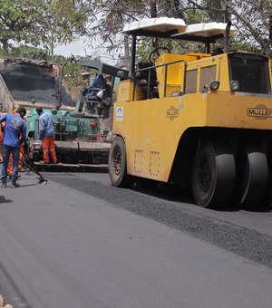 Maceió Tem Pressa: obras de pavimentação avançam nas ruas da Garça Torta