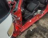 Motorista fica presa às ferragens após carro colidir com ônibus no Pinheiro