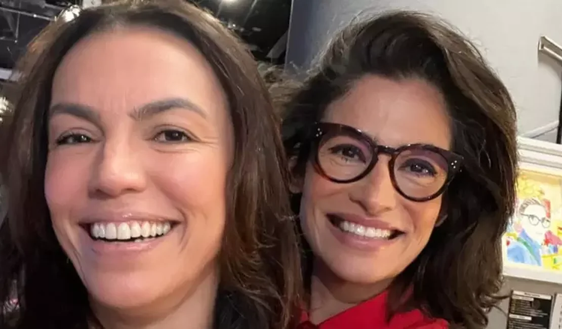 Renata Vasconcellos se confunde e volta ao trabalho um dia antes do fim das férias