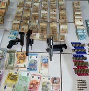Polícia prende sete pessoas e apreende mais de R$ 600 mil durante Operação Pirâmide Feudal