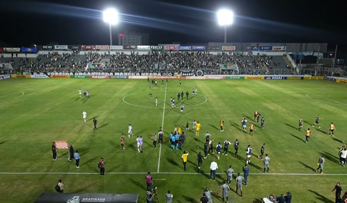 Operário se pronuncia após confusão em jogo contra o ASA e denuncia falha na segurança