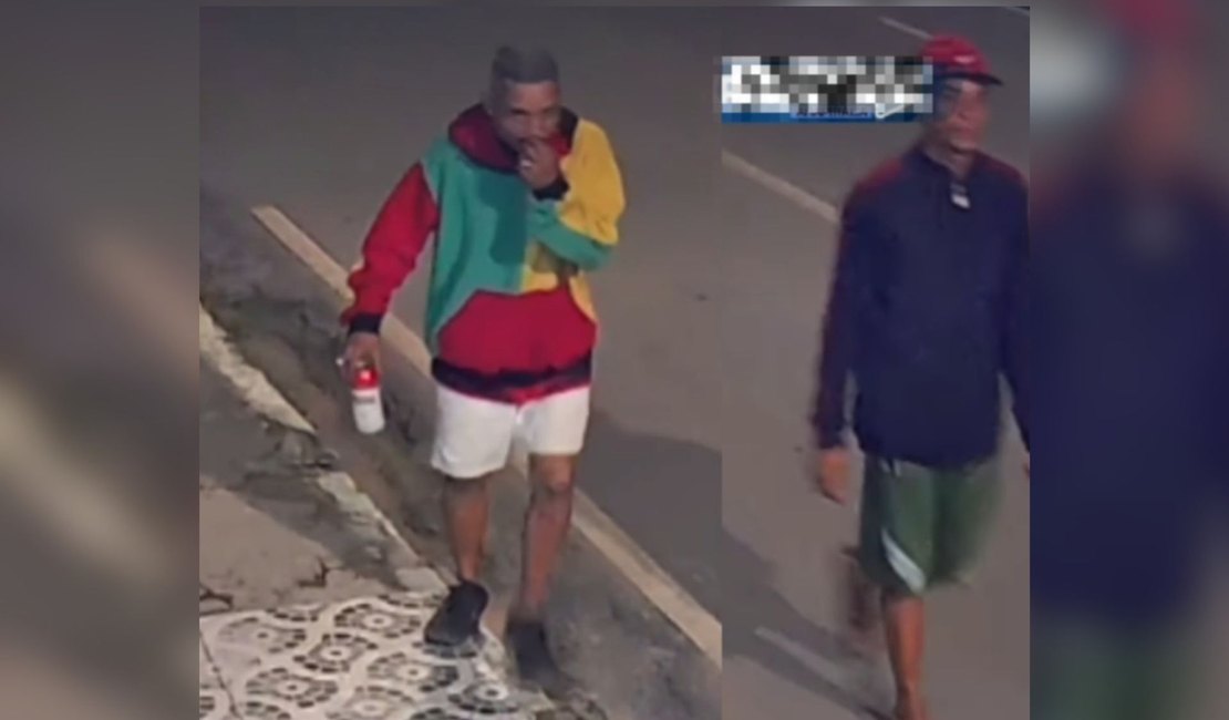 Câmera de segurança registra furto de objetos no Centro de Arapiraca