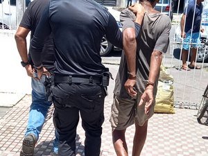 Guarda Municipal de Maceió (GPOP) prende homem por maus-tratos no Centro