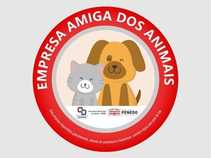 Prefeitura de Penedo lança selo Empresa Amiga dos Animais