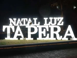 Tapera completa 68 anos com programação festiva e Natal Luz