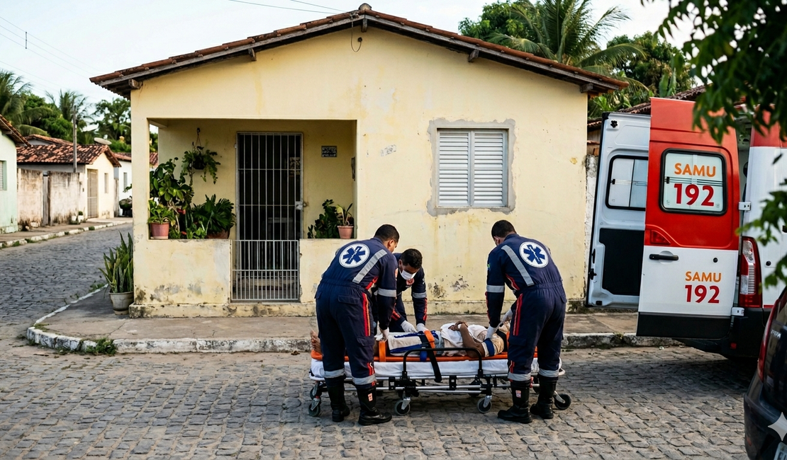 Homem é esfaqueado no pescoço ao cobrar dívida na zona rural de Arapiraca