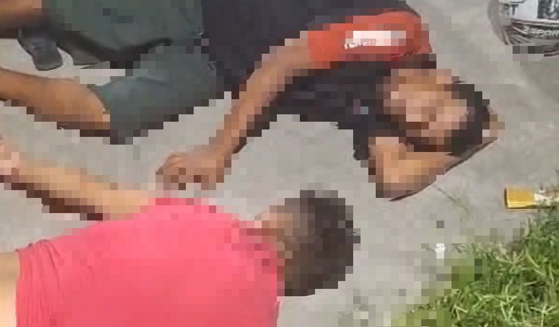 Motociclista fica gravemente ferido em acidente no Canafístula, em Arapiraca
