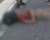 [Vídeo] Colisão entre duas motos deixa mulher ferida na Ponta Verde