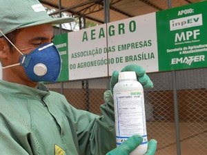 Brasil recolhe 94% das embalagens de defensivos agrícolas, diz instituto