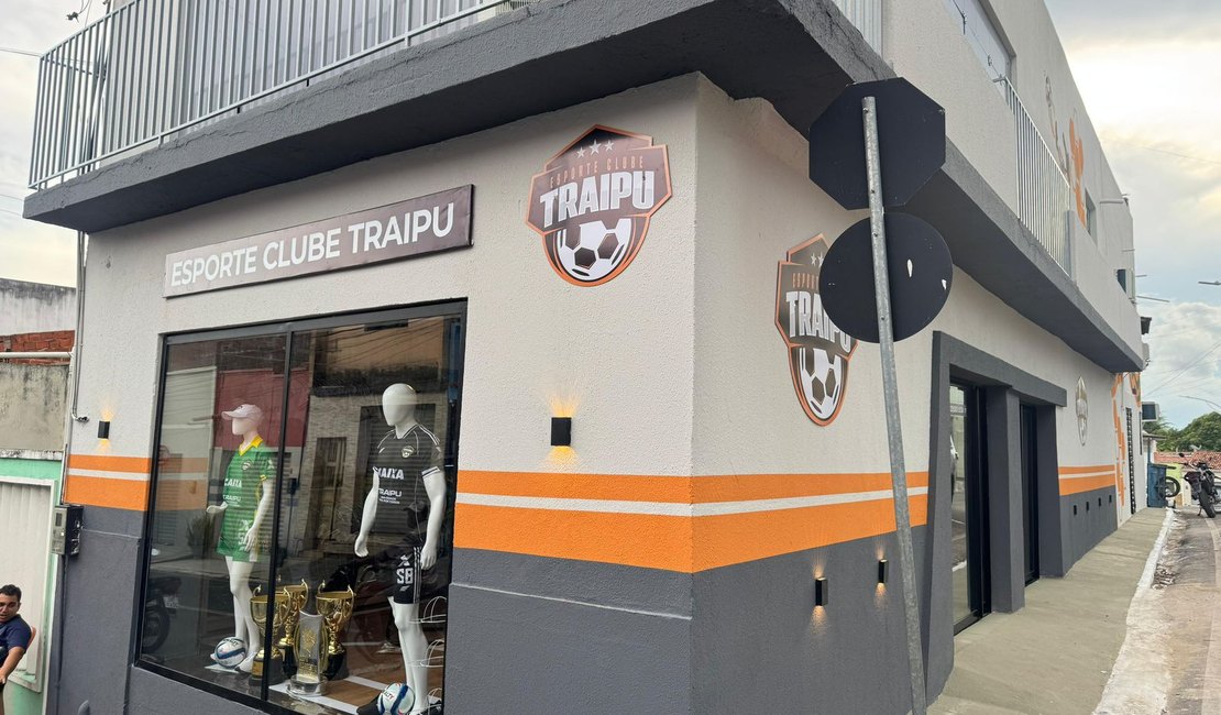 Esporte Clube Traipu inaugura sede administrativa e loja oficial nesta quarta (4)