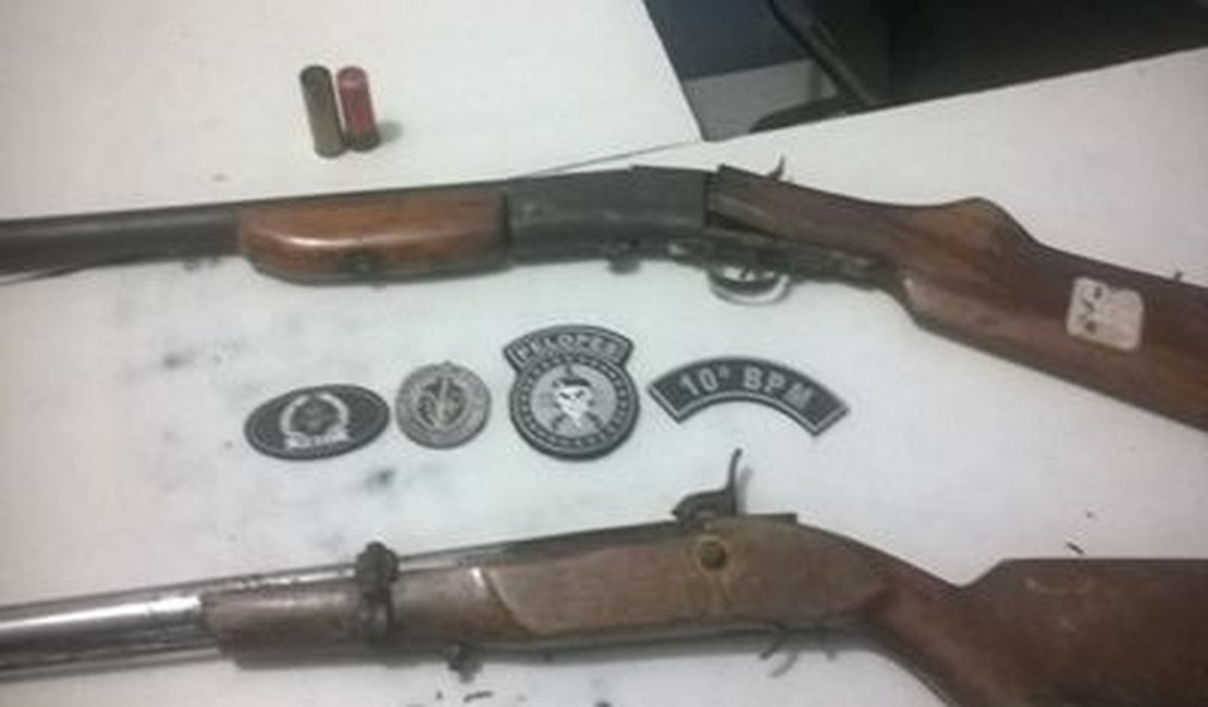 Acusado de ameaçar vizinhos é preso em Palmeira dos Índios